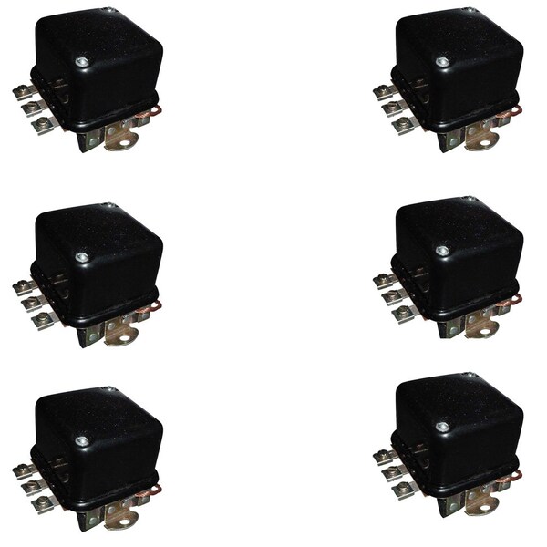 Aic Replacement Parts 6 Volt Voltage Regulator Fits IH Fits FARMALL Fits Cub Loboy C H M I6 W4 350 100 ELP50-0024_x6 - main